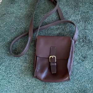 💥cross body leather bag💥